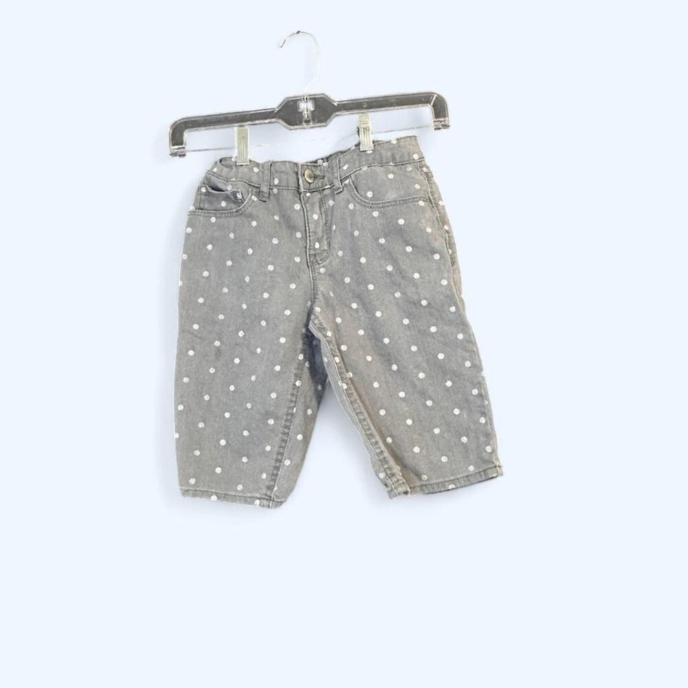 Gap Kids Polka Dot Bermuda Jean Shorts Size 12